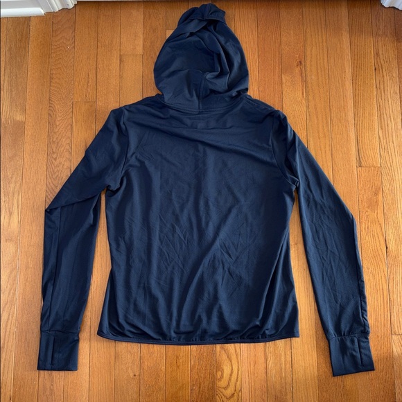 NWT Uniqlo AIRism Dark Blue Zip Up Athletic Sweatshirt Size Medium - Picture 8 of 8